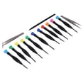 thumbnail image 3 of Destornillador Magnético Pequeño, Kit De Destornilladores De Precisión De Diseño Ergonómico Mango De PVC 14 Piezas / Juego Tratamiento De Ennegrecimiento De Prevención De ANGGREK Herramientas, 3 of 8