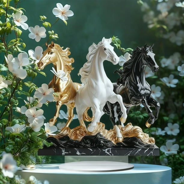 Arrival Multifunctional Acrylic Stand Base Decorative Figurine for Living Room Bedroom Office Desk Tabletop Ornament Modern Home Decor Gift Idea
