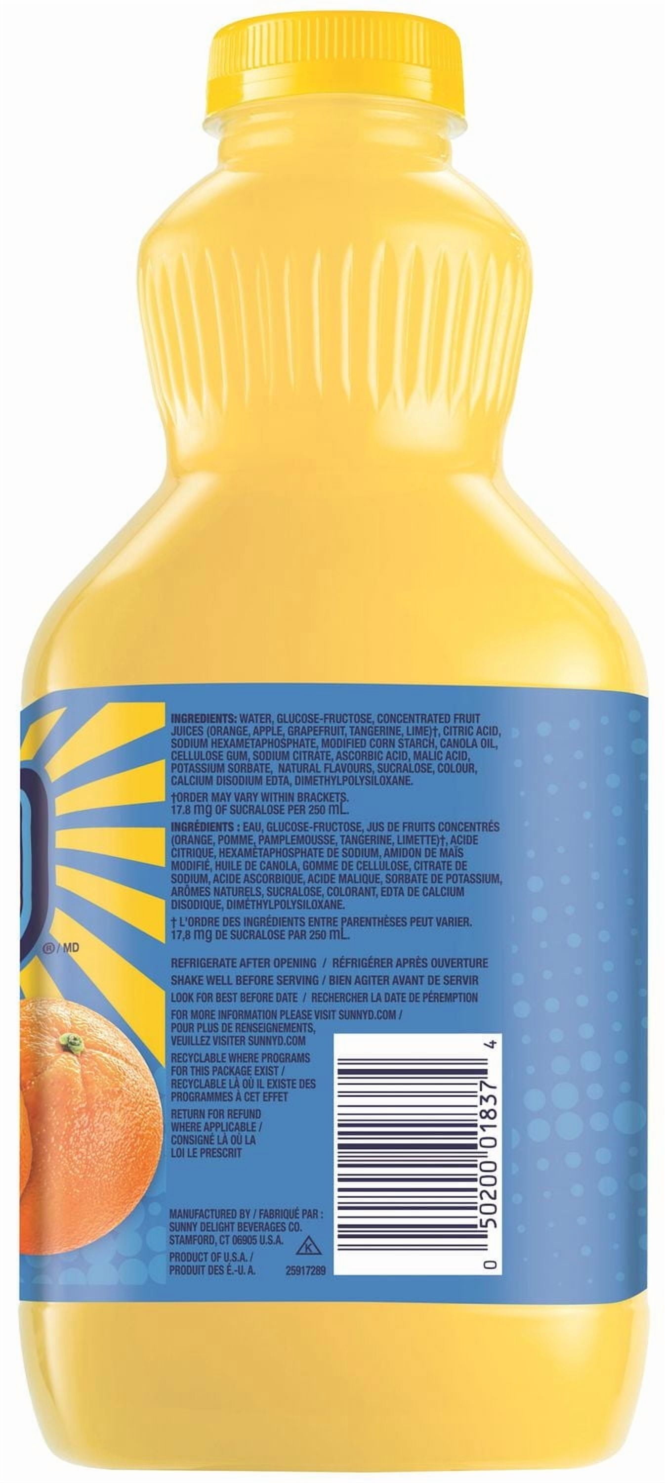 Sunny D Orange Veloutee