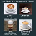 thumbnail image 4 of Italian Aluminum Octagonal Mocha Pot - European Style Coffee Maker, Stovetop Espresso Pot for Home Kitchen, Durable Aluminum Coffee Ware, Classic Octagonal Design Coffee Brewer, A, 100ml, 4 of 8