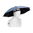 thumbnail image 2 of Soumake 69CM UV Umbrella Hat Hands Free Sun Blocking Umbrella Hat with Elastic Headband Waterproof Kids Adults Outdoor Fishing Folding Umbrella Hat, 2 of 8