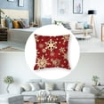 thumbnail image 5 of nygtbtfer Set of2 Christmas Pillow  Christmas Cushion Case Merry Christmas Winter Holiday Decor Christmas Throw Pillow Covers Decorative Farmhouse Christmas Cushion Covers White, 5 of 7
