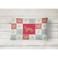 thumbnail image 2 of Carolines Treasures CK5852PW1216 Ruby Cavalier Spaniel Love Canvas Fabric Decorative Pillow, Red, 12H x16W, multicolor, 2 of 3