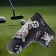 thumbnail image 1 of Funda de Cabeza de Putter de Golf Soledad PU Negro en forma de L, 1 of 10