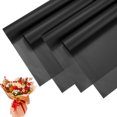 thumbnail image 1 of Papel de regalo para ramo de flores de 20 piezas, 23 pulgadas, negro, 1 of 1