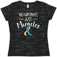 thumbnail image 3 of Inktastic No Mistakes, Just Miracles Down Syndrome Awareness Women's T-Shirt, 3 of 5