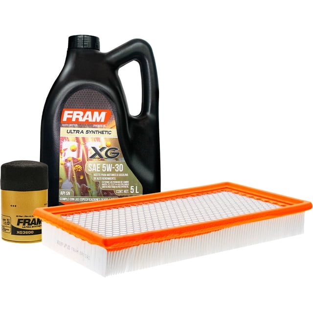 Kit De Aceite Sintético 5W30 Kit De Afinación Sin Bujías Compatible con Lincoln Mks V6 3.7L 2009