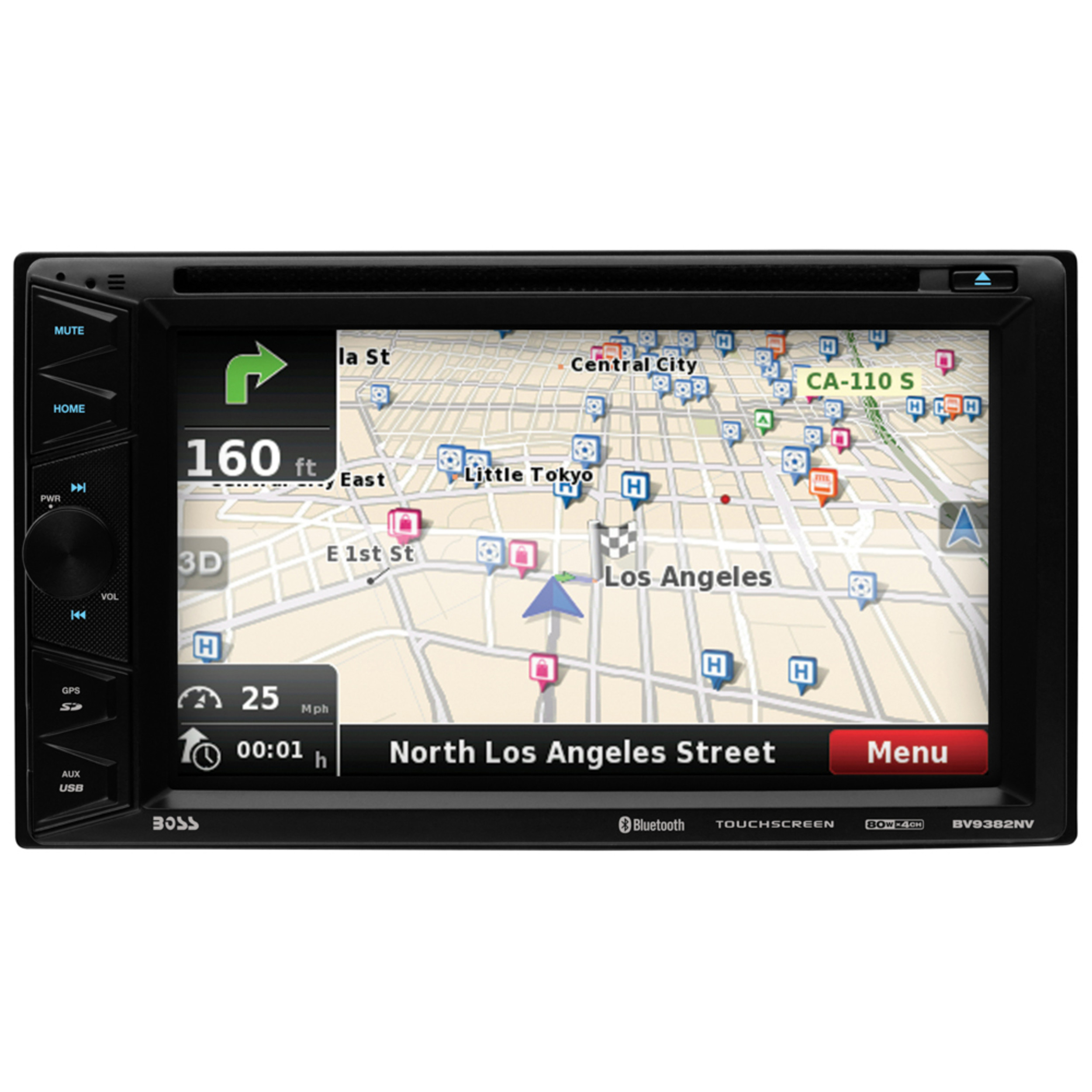 Boss Audio Bv9382nv 6.2" Double-din In-dash Navigation Dvd Receiver With Bluetooth - image 5 of 10
