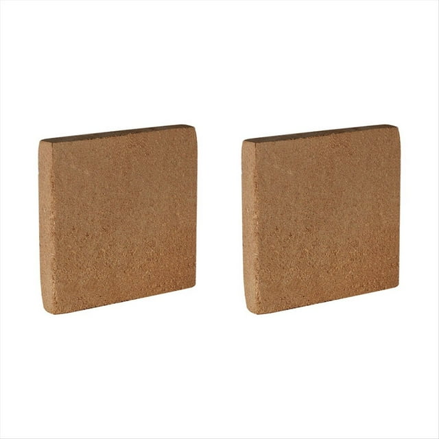 2 Pcs Pastilles de Coco pour Terreau Fibre de Coco Pastilles de Coco Sol Nutritif Plante Base Compressée Pastilles de Coco pour Terreau,2 * Briques de Coco
