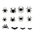 thumbnail image 4 of Shoreew Halloween Spider Bat Sticker Set with LED Lights Spooky Atmosphere Enhancer Indoor Outdoor Decorations, 4 of 7