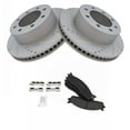 thumbnail image 2 of TRQ Front Performance Drilled & Slotted Brake Rotor & Posi Metallic Pad Set BKA12081 Fits select: 2006-2008 DODGE RAM 1500, 2003-2008 DODGE RAM 2500, 2 of 5