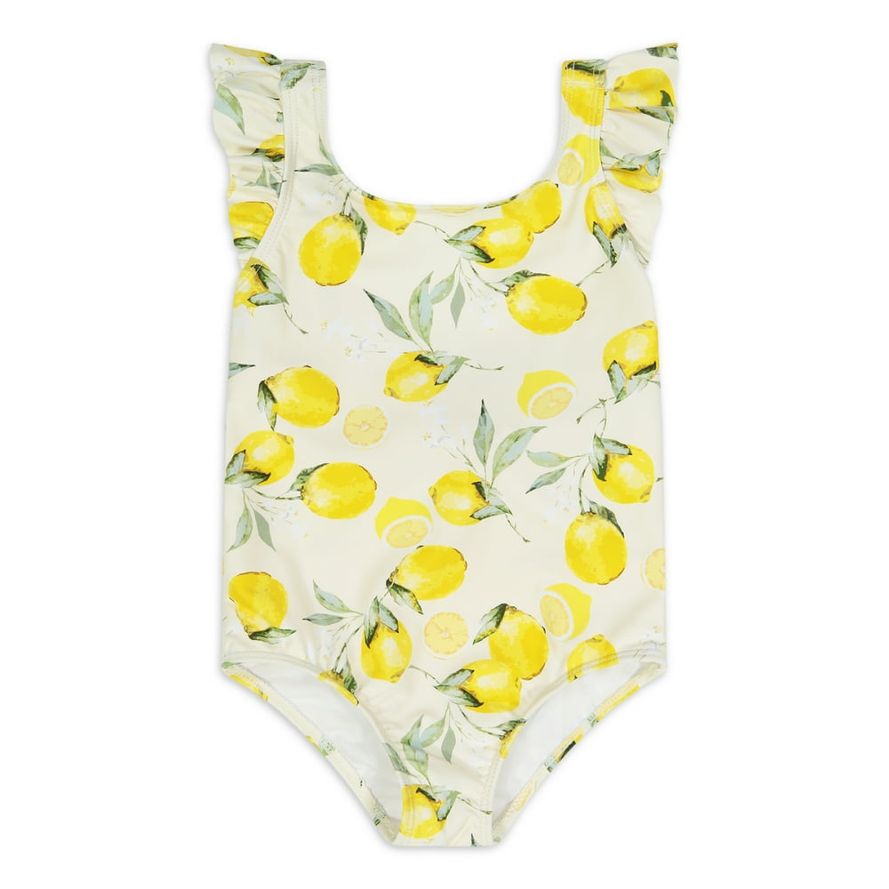 Jessica Simpson Jessica Simpson Baby Girl & Toddler Girl 1PC Bow Tied Swimsuit (12M4T)v