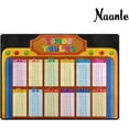 thumbnail image 3 of FREEAM Education Educational Learning Area Rug 2'x3', Colorful Multiplication Time Table Polyester Area Rug Mat for Living Dining Dorm Room Bedroom Home Decorative, 3 of 6