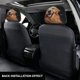 thumbnail image 3 of Golden Retriever Funda Protectora Universal para Reposacabezas de Coche, Funda Elástica para Reposacabezas de Asiento de Auto, Funda de Tela Antipolvo, Accesorios de Interior 2 Piezas, 3 of 6