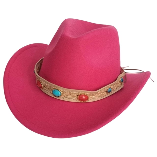 Chapeau de Cowboy Style Western pour Usage Quotidien à la Maison avec Design Classique et Attrait Intemporel