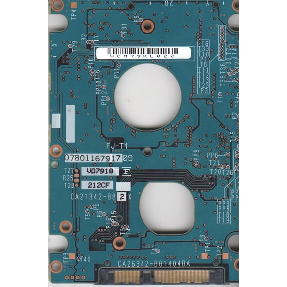 MHW2120BJ FFS G2, CA06855-B42600DL, CA26342-B81404BA, Fujitsu SATA 2.5 PCB
