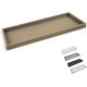 thumbnail image 1 of Countertop and Vanity Tray - 11.7" Silicone Bathroom Tray, Flexible Dish Soap Holder for Kitchen, Bathroom Counter Organizer, Shower Toilet Tank Trays Décor Accessories, Sink Makeup Mat Oil, 1 of 5