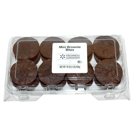 Freshness Guaranteed Mini Brownie Bites, 16 oz, Shelf Stable