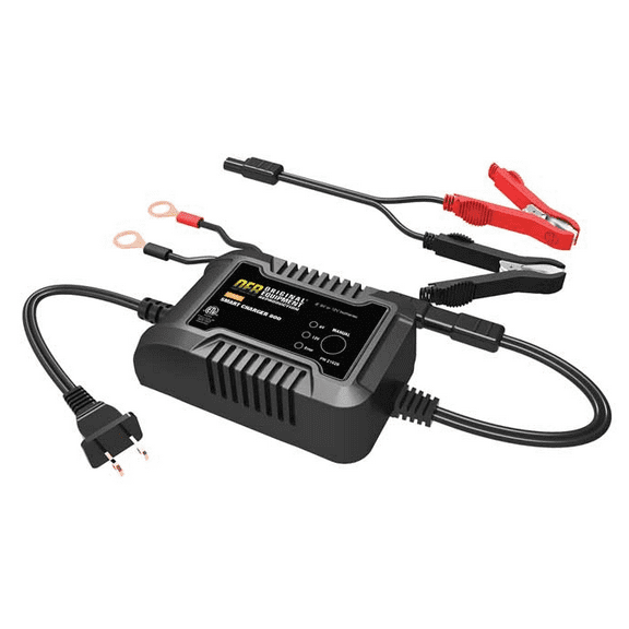 OER Automotive Smart Battery Charger Storage and Maintainer 0.8 Amp 12 Volt