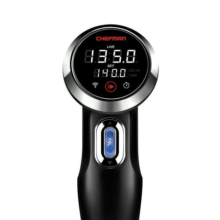 Chefman Sous Vide Immersion Circulator w/ Wi-Fi, Bluetooth & Digital