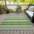 thumbnail image 6 of Addison Rugs Chantille Indoor/Outdoor Transitional Stripes Aloe Washable Rectangle Rug, 2'6" x 3'10", 6 of 6