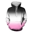 thumbnail image 1 of Men's Print Plush Warm Coat Fleece Sweater Casual Coat Pocket Sweater Autumn Winter Coat M, 1 of 3