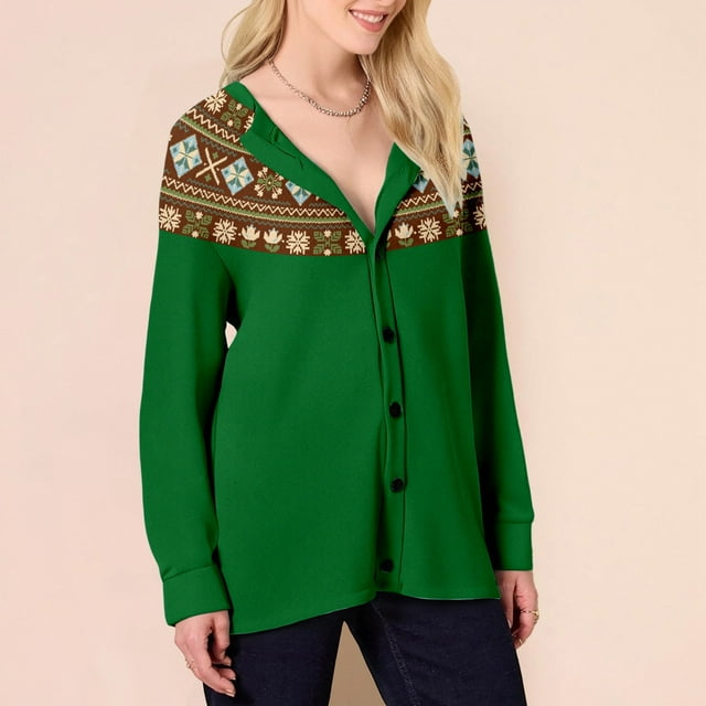 TINZ Cardigan Veste Style Ethnique Imprimé pour Femmes Veste d'Automne et d'Hiver pour Femmes Long Cardigan Léopard pour Femmes Cardigan à Franges pour Femmes Chandail Cardigan