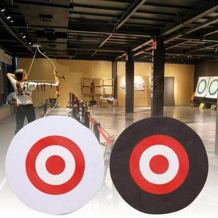 Zhaomeidaxi 1 Piece Round EVA Foam Arrow Target Portable Archery Arrow Target Moving Hunting Practice Accessories for Outdoor