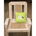 thumbnail image 5 of Carolines Treasures BB3678PW1818 Bull Terrier Checkerboard Pink Fabric Decorative Pillow, 5 of 5