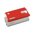 thumbnail image 3 of Reiko Lg Stylus 2 Plus Solid Armor Dual Layer Protective Case In Red, 3 of 4