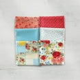 thumbnail image 2 of The Pioneer Woman 21" x 18" Cotton 6 Piece Sweet Rose Fat Quarter Bundle Fabric, Multicolor, 2 of 4