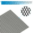 thumbnail image 4 of Uxcell 4"L x 4"W Hojas de Metal Perforadas, 2Pcs 20Ga 3x6mm Malla de Agujeros Hexagonales de Aluminio Expandido para Ventilación, Filtración, Protector de Ventilación de Secadora, Pantalla, Negra, 4 of 7
