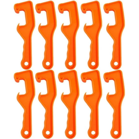 10Pcs Bucket Lid Opening Tool Bucket Opener Paint Bucket Wrench Paint Bucket Opener Bucket Lid Opener for Home Office Lid Opening Hand Tools Multitools