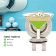 thumbnail image 2 of Herwey Durable Metal Golf Mini Magnetic Ball Marker Golfer Hat Visor Clip Accessory,Golf Ball Marker, 2 of 8