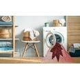 thumbnail image 2 of Ahgly Company Machine Washable Indoor Round Transitional Light Coral Pink Area Rugs, 3' Round, 2 of 7