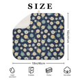 thumbnail image 4 of Pioneer Flower Floral Print Pattern Kitchen Dish Drying Mat 1 Pack, Ultra Absorbent Microfiber Drainer Mat, 16"x18", 4 of 6