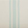 thumbnail image 2 of VHC Brands Grain Sack Aqua Blue Stripe Coastal Farmhouse Prairie Short Panel Curtain Set 63x36x18, 2 of 6
