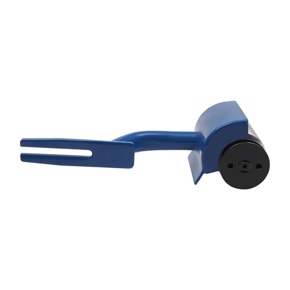 Log Peeler, Log Peeler Debarker, Belt Driven Log Debarker Attachment for Chainsaw, Blue, Includes 1 Set Spare Blades and Gloves, Hardened Steel and Aluminum, Easy Installation, for Wood