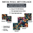 thumbnail image 4 of Designart "Paisley Rhapsody Of Bohemia" Paisley Wall Art Set Of 5 - Multicolor Glam Wall Living Room Decor Set, 4 of 6