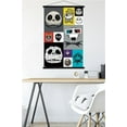 thumbnail image 5 of Disney Tim Burton's The Nightmare Before Christmas - Jack Grid Wall Poster with Magnetic Frame, 22.375" x 34", 5 of 5