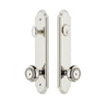 thumbnail image 3 of Grandeur Arc Tall Plate Single Cylinder One Piece Knobset with Parthenon Knob, 3 of 6