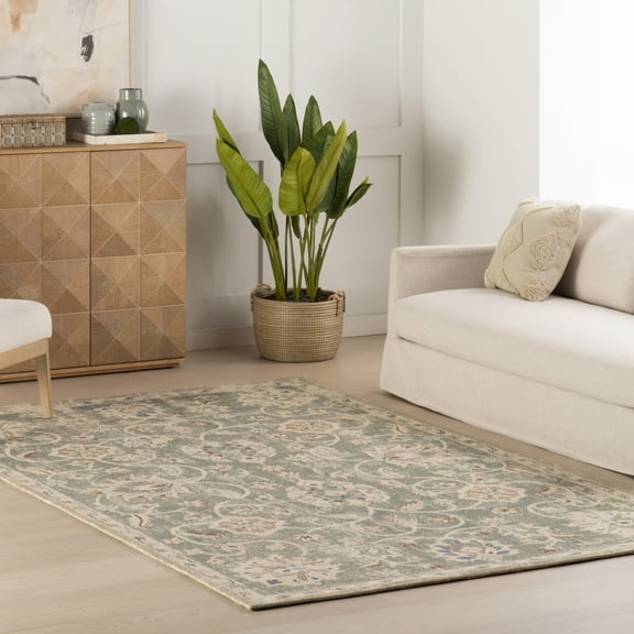 nuLOOM Orlina Floral & Paisley Transitional Area Rug, 5' x 8', Orlina Green