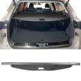 thumbnail image 2 of Ikon Motorsports Retractable Rear Trunk Security Cargo Cover Tonneau Luggage Shade Added on Bodykit Replacement Compatible With 2020-2025 Toyota Highlander PVC & ABS & Aluminum Canvas Texture Style, 2 of 8