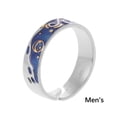 thumbnail image 2 of Anillo abierto de cielo nocturno, adorno de mano de estilo Simple y elegante exquisito, anillos ajustables para adultos, accesorio de moda, Ropa, zapatos y accesorios Miscelánea para los hombres Minnieouse AP015042-01, 2 of 6