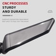 thumbnail image 4 of Mistaha Streamlined Motorcycle Rearview Mirrors Set - 180° Adjustable Convex Mirror with LED Light, Aluminum Alloy Material, Reduced Air Resistance, Unique Dagger Shape, 4 of 6