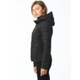 thumbnail image 3 of BERNARDO EcoPlume� Soft Touch Slim Fitted Packable Jacket with Removable Bib, 3 of 5