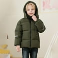 thumbnail image 5 of Otqutp Boys Down Jacket Thick Warm Parka Winter Snowsuit Kids Insulated Cozy Padded Puffer Coat Cold Weather Hooded Outerwear, 5 of 6