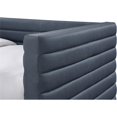thumbnail image 4 of Pemberly Row Contemporary Soft Navy Vegan Leather Twin Daybed, 4 of 8