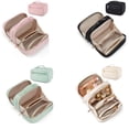 thumbnail image 4 of kurtrusly Wide-Open Travel Makeup Bag For Easy Access To Essentials Brushes Makeup Bag With Compartments C, 4 of 6