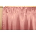 thumbnail image 2 of Shiny Satin Solid Single Curtain Panel Drapery 58 Inch Wide Peach, 2 of 2